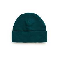 Mens Petrol Blue Classic Fit Beanie Hat, Blue