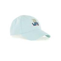 Mens Blue Aqua No Way Badge Cap, Blue