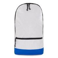 Mens Grey Blue Colourblock Rucksack, Grey