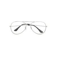 mens silver aviator reading glasses silver