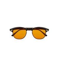 mens yellow hindsight vintage club sunglasses yellow