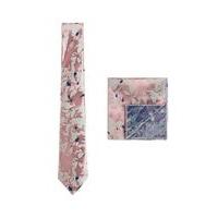 Mens Purple Pink and White Tie, Purple