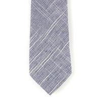 Mens Blue Navy Textured Tie, Blue