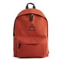 Mens ART DISCO Rust Backpack*, rust