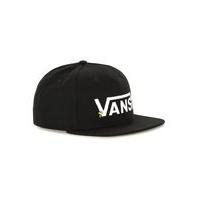Mens Black VANS X PEANUTS Printed Snapback, Black