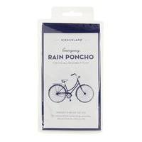 mens multi clear poncho multi