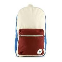 mens multi converse blue cream and red backpack multi