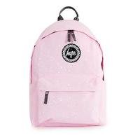 Mens HYPE Pink and White Speckled Backpack*, Pink