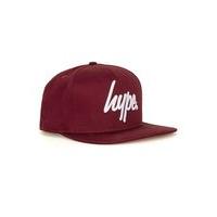 mens burgundy hype snapback burgundy