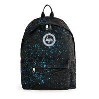 Mens HYPE Black And Blue Speckled Backpack*, Black