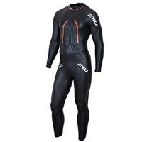 Mens Race Wetsuit 2016 - Black and Desert Red