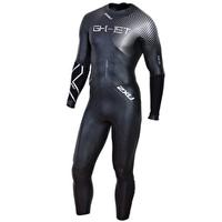 Mens GHST Wetsuit 2016 - Black and Silver