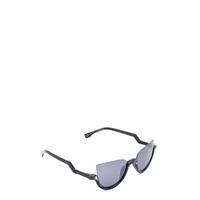 metal half frame sunglasses