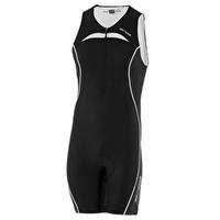 mens core equip race suit black and white