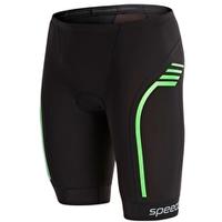 Mens Tri Comp C16 Shorts - Black and Green