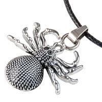 Metal Spider Necklace