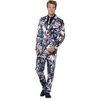 mens halloween stand out zombie suit