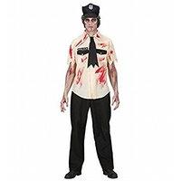 Mens Zombie Policeman Costume Small Uk 38/40\