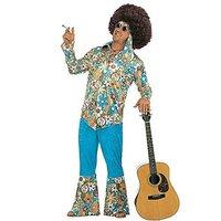 mens hippie man costume double extra large uk 4850 for 60s 70s hippy f ...