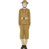 Medium Green Horrible Histories WWI Boy Costume.