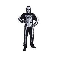 mens skeleton costume medium uk 4042 for halloween living dead fancy d ...