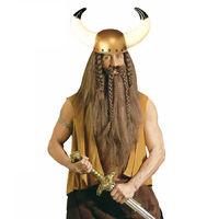 mens big horns viking helmet