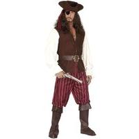 Medium Men\'s High Sea Pirate Costume