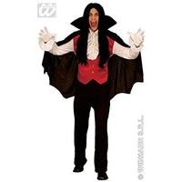 mens count dracula costume extra large uk 46 for halloween vampire fan ...