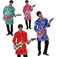 Mens Musicman (jacket) - Blue/red/pink/green Costume Extra Large Uk 46\