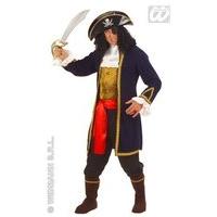 Mens Pirate Of 7 Seas Costume Large Uk 42/44\