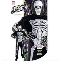 mens skeleton costume small uk 3840 for halloween living dead fancy dr ...