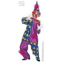 Mens Star Clown Costume Large Uk 42/44\