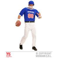 medium mens american football player costume
