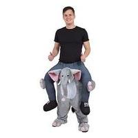 Men\'s Elephant Piggy Back Costume