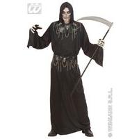 mens skull master costume extra large uk 46 for halloween living dead  ...