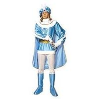 Mens Blue Prince Costume Medium Uk 40/42\