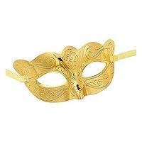 Metallic Eyemask - Gold Mardi Gras Masks Eyemasks & Disguises For Masquerade