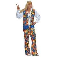 mens hippie mens costume large uk 4244 for 60s 70s hippy fancy dress