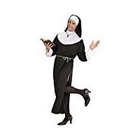 Mens Funny Man Nun Costume Large Uk 42/44\