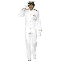 Medium Mens Deluxe Captain Costume