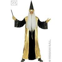 Mens Fantasy Wizard Costume Extra Large Uk 46\