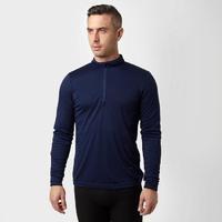 mens long sleeve thermal zip baselayer