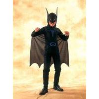 Medium Black Boys Bat Costume