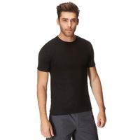 mens short sleeve thermal crew baselayer top