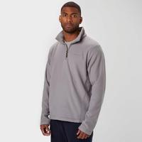 mens bleaberry half zip fleece