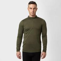 mens long sleeve thermal zip baselayer