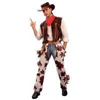 Men\'s Cowboy Costume & Cowprint Chaps