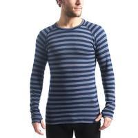 Men\'s Stripe Thermal Base Layer Top