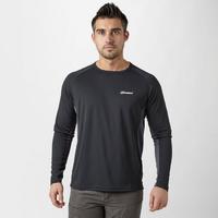 mens tech tee long sleeve crew neck