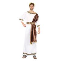 Men\'s Greek God With Brown Sash Costume